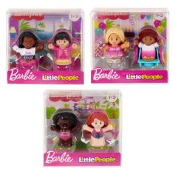 LITTLE PEOPLE - BARBIE ENSEMBLE DE 2 FIGURINES ASSORTIES